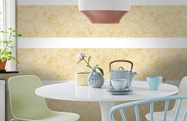 Обои 31875-2 фото в интерьере кухни превью