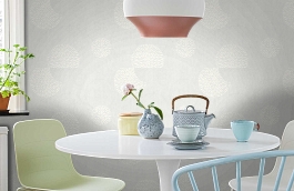 Обои 32131-1 фото в интерьере кухни превью