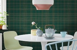 Обои 38016-5 фото в интерьере кухни превью