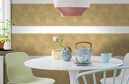 Обои 95469-2 фото в интерьере кухни превью