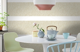 Обои 95472-1 фото в интерьере кухни превью