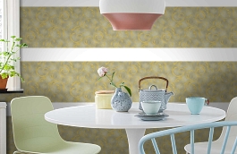 Обои 95472-3 фото в интерьере кухни превью