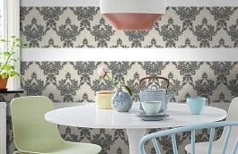 Обои 95475-2 фото в интерьере кухни превью