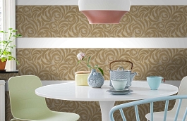 Обои 95476-5 фото в интерьере кухни превью