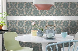 Обои 95937-4 фото в интерьере кухни превью