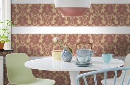 Обои 95937-6 фото в интерьере кухни превью