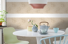 Обои 95977-1 фото в интерьере кухни превью