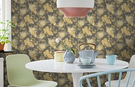 Обои 96099-4 фото в интерьере кухни превью