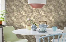 Обои 96099-5 фото в интерьере кухни превью