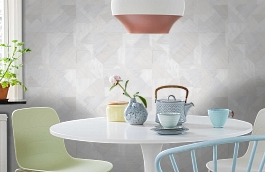 Обои 101602 фото в интерьере кухни превью