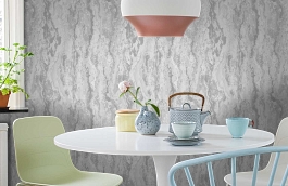 Обои 38381-01 фото в интерьере кухни превью