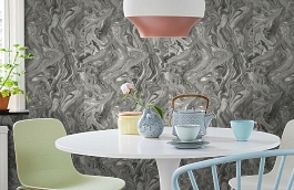 Обои 190602 фото в интерьере кухни превью