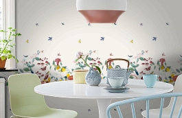 Обои 219193 фото в интерьере кухни превью