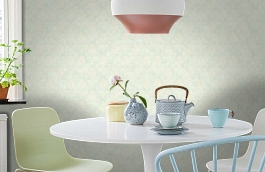 Обои 5001-1 фото в интерьере кухни превью