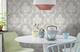 Обои 5055-4 фото в интерьере кухни превью