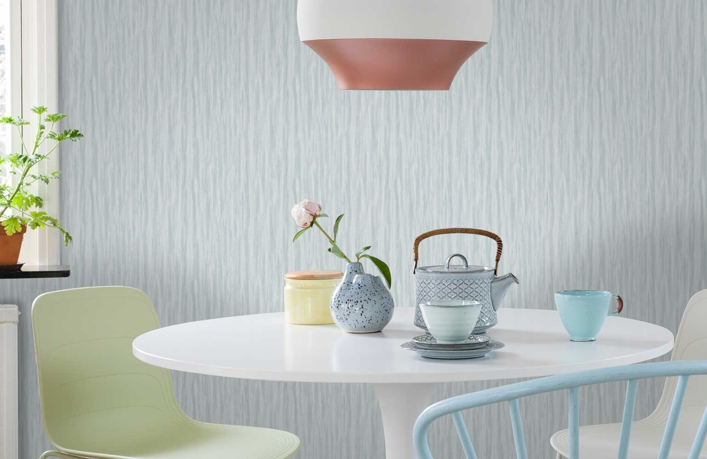 Обои 84115-2 фото в интерьере кухни Обои 84115-2 фото в интерьере кухни