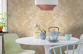 Обои 84135-4 фото в интерьере кухни превью