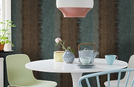 Обои 84174-6 фото в интерьере кухни превью