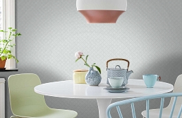 Обои 84181-3 фото в интерьере кухни превью