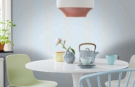 Обои 84222-4 фото в интерьере кухни превью