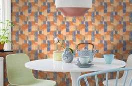 Обои 84231-6 фото в интерьере кухни превью