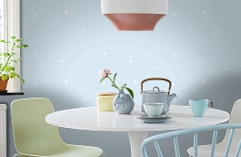 Обои 84247-6 фото в интерьере кухни превью