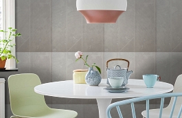 Обои 84265-1 фото в интерьере кухни превью