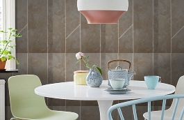 Обои 84265-2 фото в интерьере кухни превью