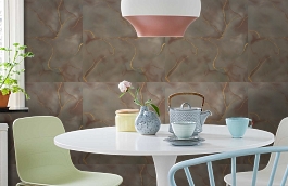 Обои 84267-2 фото в интерьере кухни превью