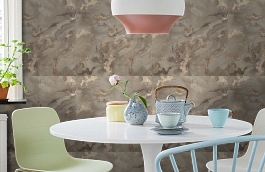 Обои 84269-5 фото в интерьере кухни превью