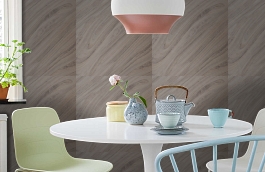 Обои 84270-3 фото в интерьере кухни превью