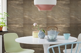 Обои 84273-2 фото в интерьере кухни превью