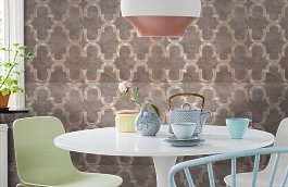 Обои 84275-2 фото в интерьере кухни превью