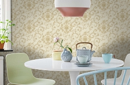 Обои 87505 фото в интерьере кухни превью