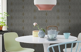 Обои 90523 фото в интерьере кухни превью