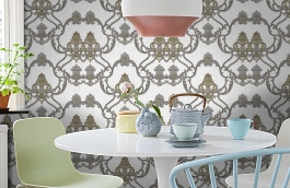 Обои 90773 фото в интерьере кухни превью