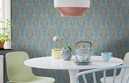 Обои 42526 фото в интерьере кухни превью