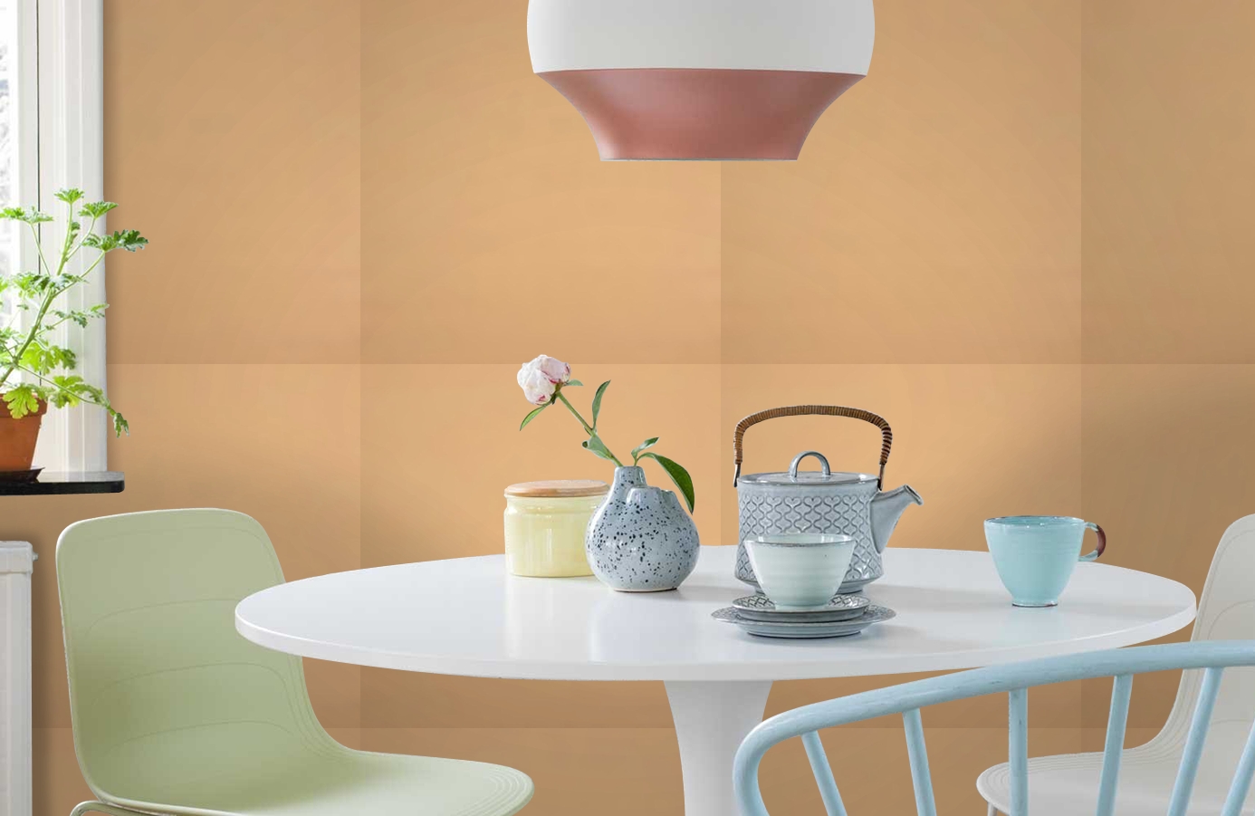 Обои 8004 фото в интерьере кухни Обои 8004 фото в интерьере кухни