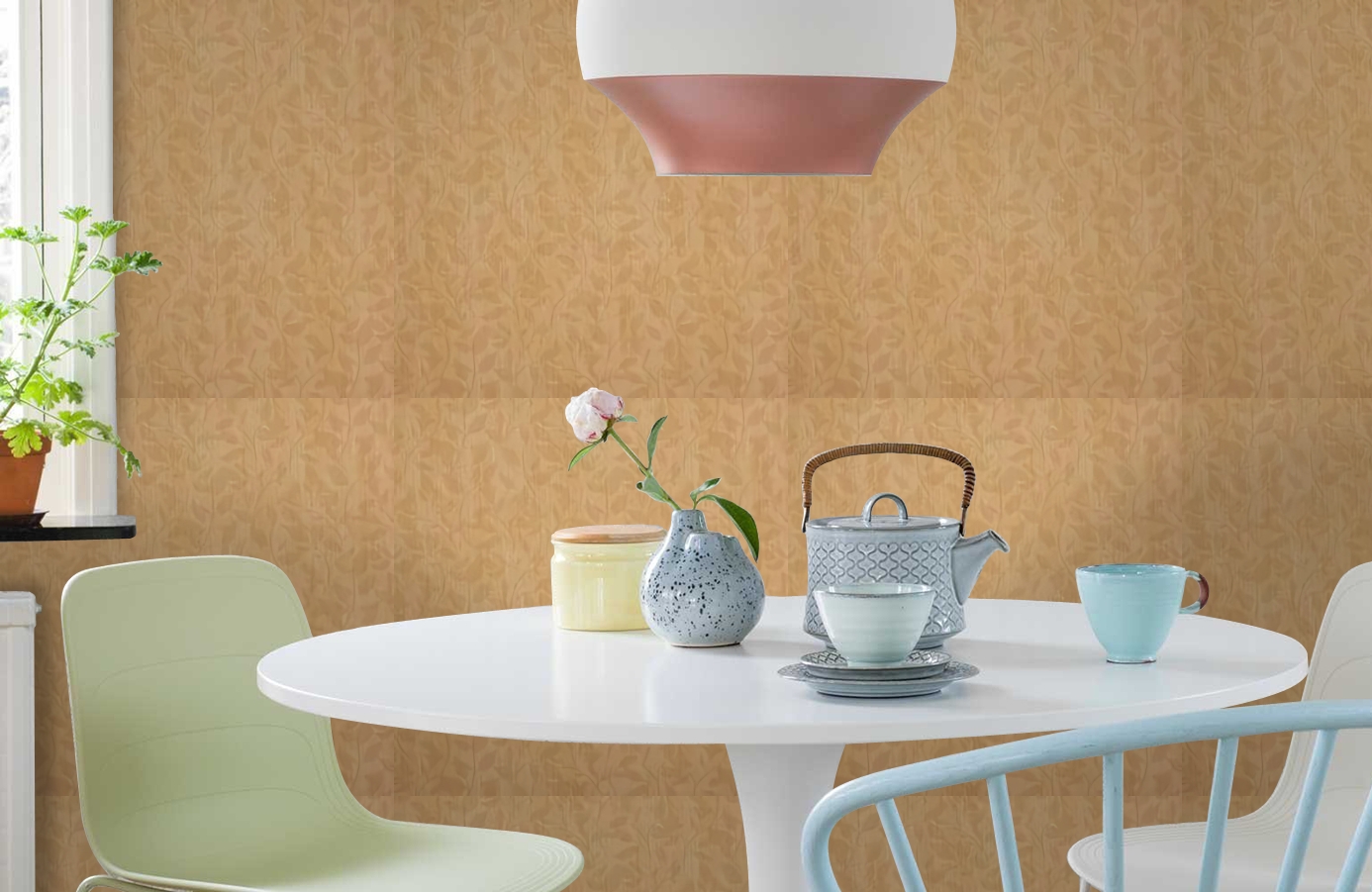 Обои 8022 фото в интерьере кухни Обои 8022 фото в интерьере кухни