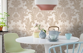 Обои 1001-8 фото в интерьере кухни превью