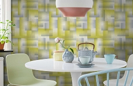 Обои 6023-04 фото в интерьере кухни превью