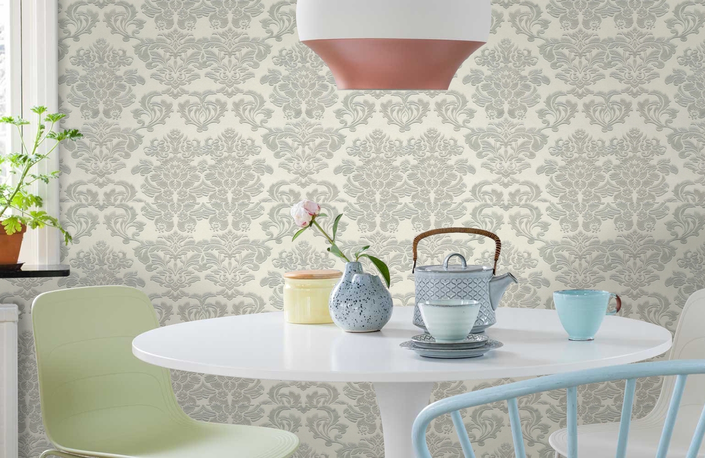 Обои 72842 фото в интерьере кухни