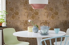 Обои 80936 фото в интерьере кухни превью