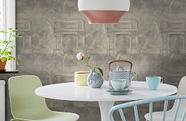 Обои 81107 фото в интерьере кухни превью