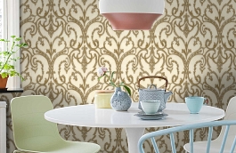 Обои 81402 фото в интерьере кухни превью