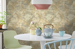 Обои 81575 фото в интерьере кухни превью