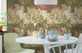 Обои 81691 фото в интерьере кухни превью