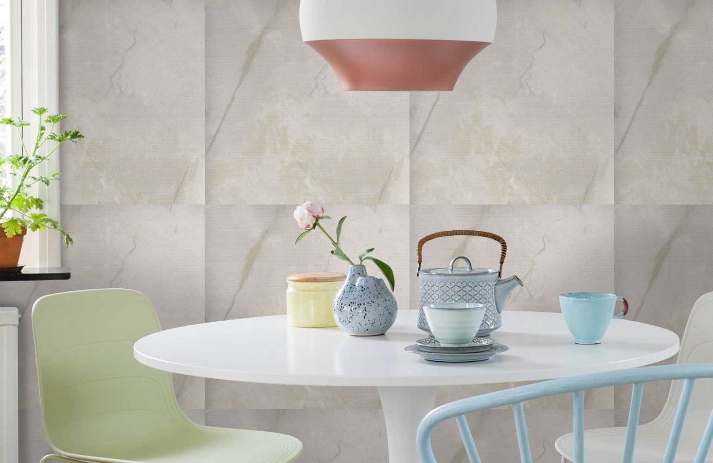 Обои 82217 фото в интерьере кухни