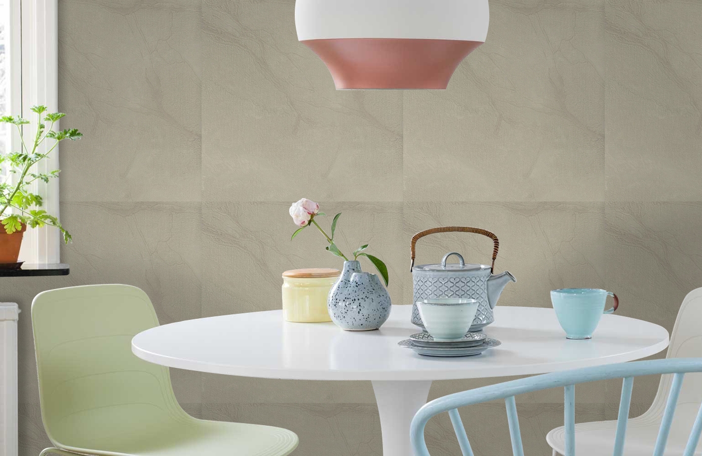 Обои 82230 фото в интерьере кухни