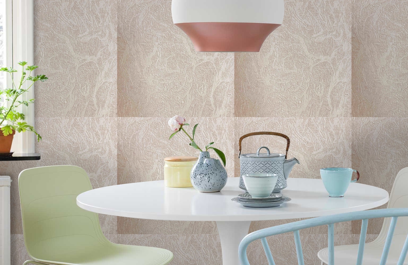 Обои 82449 фото в интерьере кухни